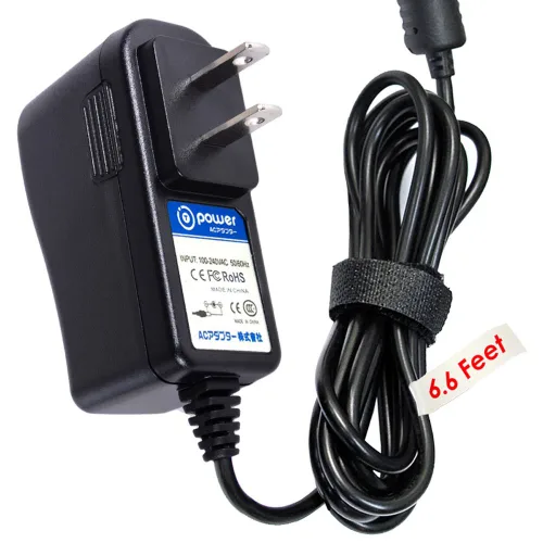 Miniatura 2 de T-Power - Cargador adaptador de CA CC para Angelcare Bebe Sounds AC201 y AC201-2P para monitor de bebé, adaptador de corriente alterna y corriente