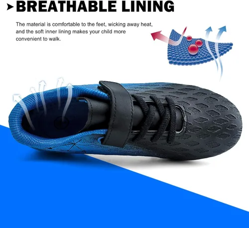 Miniatura 5 de brooman Zapatos deportivos de fútbol para niños y niñas, para exteriores