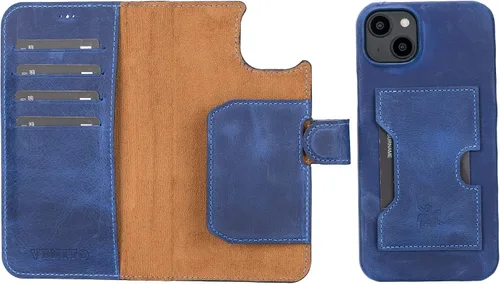 Miniatura 117 de Venito Florence - Funda de piel compatible con Samsung Galaxy S9, extra segura con bloqueo RFID, cartera desmontable para teléfono (gris decolorado)