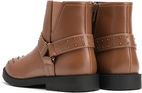 Miniatura 5 de DREAM PAIRS Botas de tobillo para niñas pequeñas y grandes