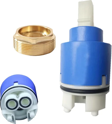 Miniatura 12 de KEROX - Cartucho de grifo K35A, cartucho de repuesto compatible con La Torre, Gerber, Danze & Moen, reparación de bañera de ducha de una sola
