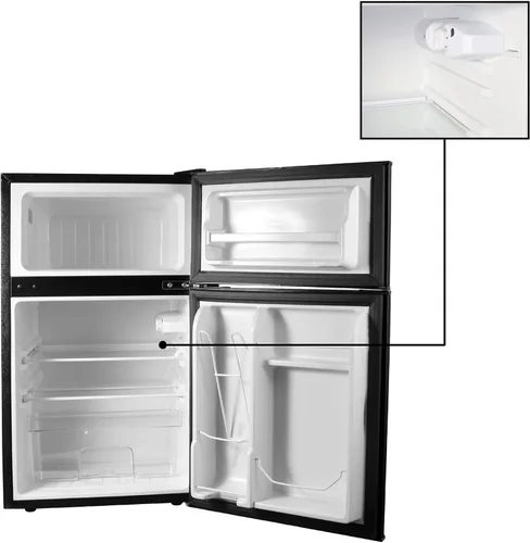 Miniatura 6 de Equator Advanced Appliances Conserv - Mini refrigerador compacto de acero inoxidable de 19 pulgadas, 2 puertas, 3cf, puerta reversible, 110 V