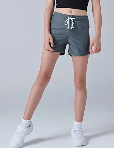 Miniatura 3 de Paquete de 4 pantalones cortos deportivos para niñas de 3 pulgadas, pantalones cortos de fútbol para niñas, ropa deportiva con bolsillos