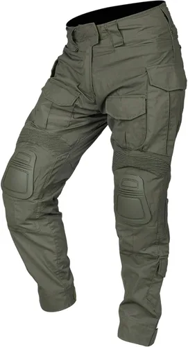 Miniatura 10 de IDOGEAR Pantalones de combate G3 para hombre con rodilleras, pantalones de camuflaje múltiple Airsoft Caza Paintball Pantalones tácticos al aire