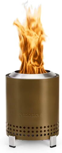 Miniatura 32 de Solo Stove Mesa, Hoguera de Mesa de 5.1 Pulgadas con Soporte - Hoguera de Acero Inoxidable Sin Humo para Acampar, al Aire Libre y Patio - Hoguera
