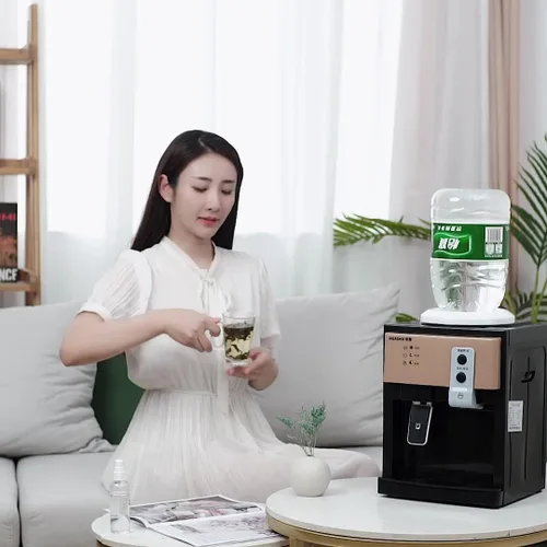 Miniatura 4 de Dispensador de agua caliente y fría, dispensador de enfriador de agua de carga superior de 5 galones, 3 ajustes de temperatura, dispensador
