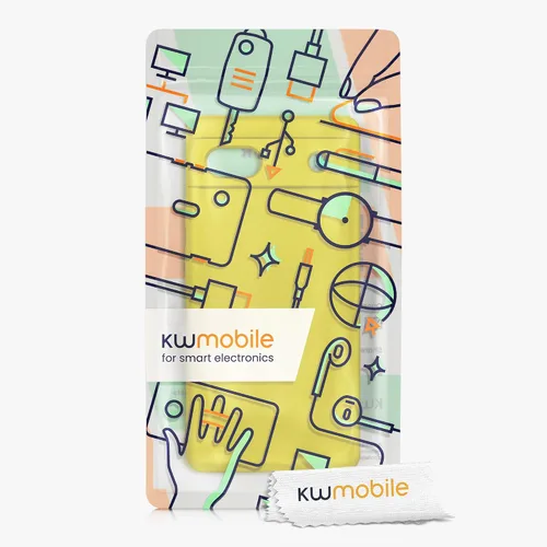 Miniatura 645 de kwmobile Funda Compatible con Google Pixel 6 Pro - Funda de teléfono de silicona TPU con acabado suave - Azul Arrecife