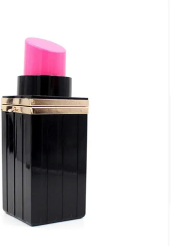 Miniatura 4 de bolso del lápiz labial Paris Perfume Forma Bolsos de noche para las mujeres