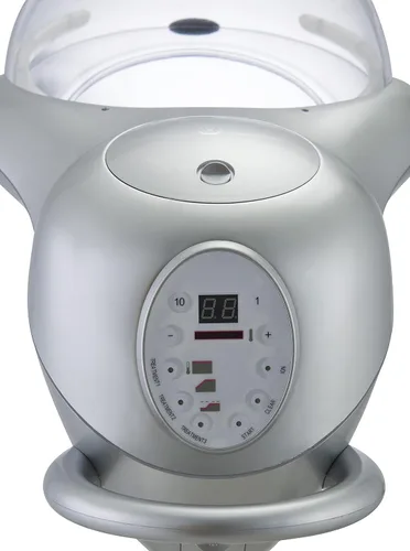Miniatura 3 de DIR Salón de belleza Vaporizador para el cabello, Vaporizador de tratamiento capilar ION plateado