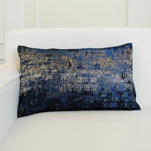 Miniatura 12 de THE-TINOART Fundas de almohada de estilo rústico moderno de 18x18, fundas de almohada decorativas tejidas en jacquard beige y dorado para sofá