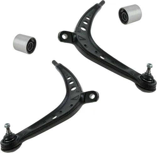 Miniatura 136 de TRQ Brazo de control delantero superior e inferior con rótula juego de 4 piezas compatible con Land Rover Range Rover 2003-2012
