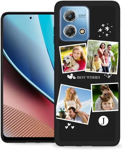 Miniatura 56 de Funda personalizada para Motorola Moto G Stylus 2020 con nombre de foto, texto y foto, GStylus personalizado -20 funda suave y fina (negro) de 6.4
