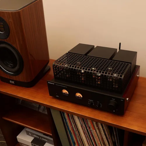 Miniatura 9 de Nobsound Amplificador Bluetooth de alimentación de tubo: válvula de alta fidelidad con medidores de VU duales Reproducción de disco U USB RCA