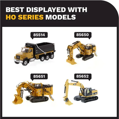 Miniatura 7 de Pala hidráulica para minería Caterpillar 6060 1:87 Diecast Masters - 85651 - Serie High Line