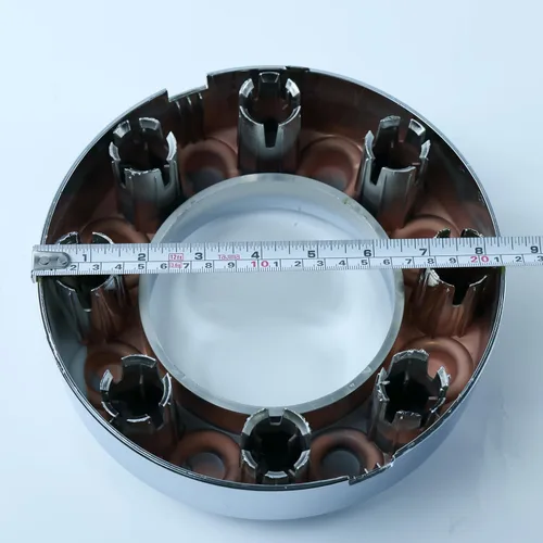 Miniatura 2 de Tapa de cubo de rueda central abierta cromada para 2005-2018 F250 F350 4x4 delantero