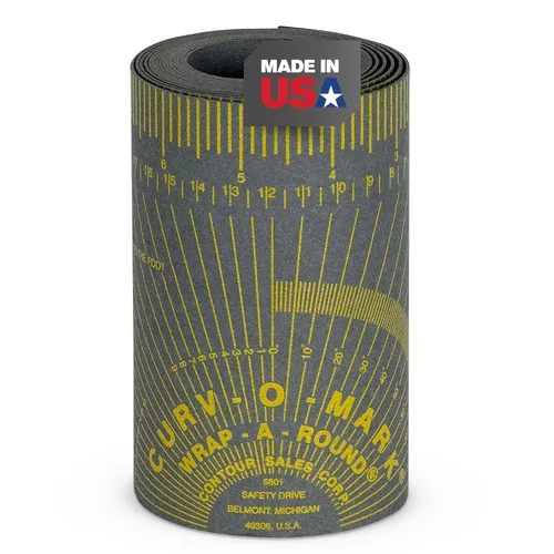Miniatura 8 de Jackson Safety Herramienta de Medición de Tuberías - Herramienta de Cinta Envolvente Wrap-A-Round para Accesorios de Tuberías