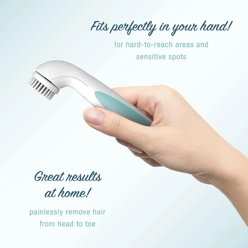 Miniatura 5 de Conair Peluquero personal todo en uno para mujer, recortadora, afeitadora de papel de aluminio para mujeres y cepillo exfoliante