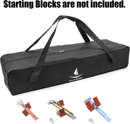 Miniatura 20 de Bolsa de viaje para gimnasio con cremalleras duraderas de 2 vías, impermeable, tela Oxford fuerte, Negro -, 31.5 pulgadas para bloques de arranque