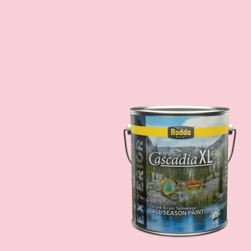 Miniatura 134 de Rodda Paint CASCADIA ZERO - Pintura satinada e imprimación para interiores en uno, 1 galón, Lady Flower Flor de señora