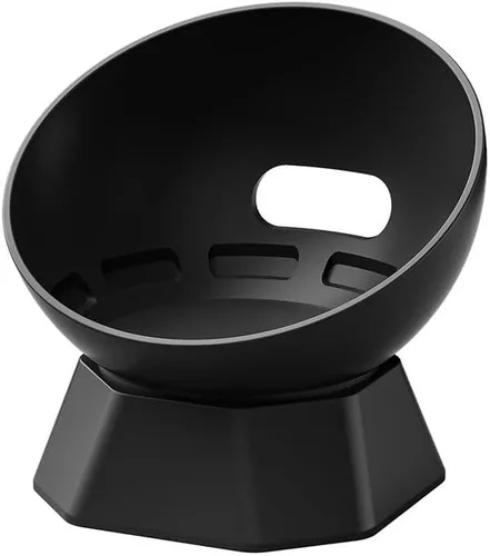 Miniatura 5 de Silicone Desktop Holder for Alexa for Echo Dot 5th & 4th Generation, Speaker Mount Base for Echo Dot 5/4, Black or White(White)