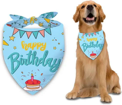 Miniatura 9 de Pañuelo de girasol con hojas para perro, bufanda lavable para mascotas, pañuelo ajustable triangular, estampado de doble cara, negro, girasol Hueso