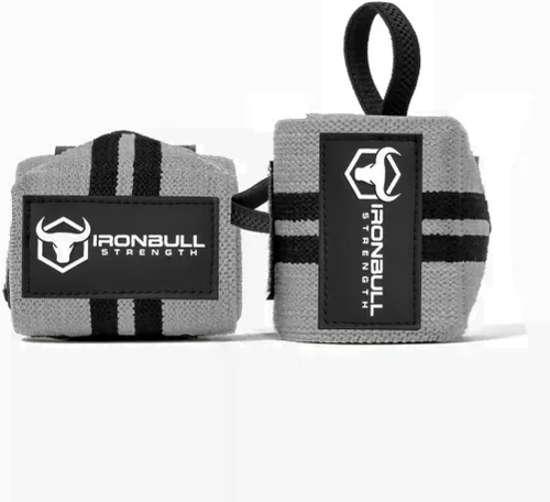 Miniatura 2 de Muñequeras para levantamiento de pesas (aprobadas por USPA e IPL) - Correas de muñeca de calidad premium de 18 pulgadas para levantamiento de pesas
