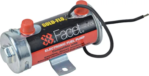 Facet 477060N, bomba de combustible cilíndrica faceta 12v, 1/8 NPT, 2.75-4 psi