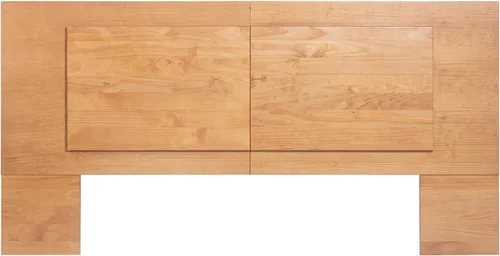 Miniatura 12 de Memomad Bali Slim Set: Plataforma de almacenamiento con cajones + Cabecero de panel plano (Tamaño completo, madera marrón roble)