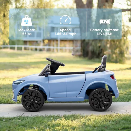 Miniatura 5 de Bobike - Auto eléctrico de paseo para niños, coche eléctrico de 12V para niños pequeños con control remoto, juguetes de paseo para niños con luces