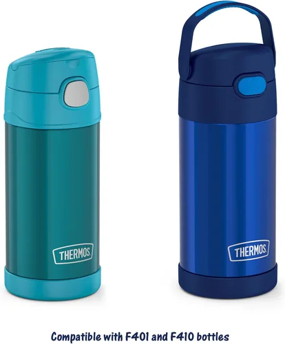 Miniatura 4 de Cañitas de respuesto de Thermos para botella FUNtainer de 12onzas, Transparente