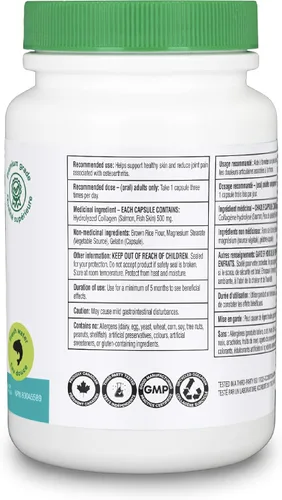 Miniatura 8 de Organika Colágeno de salmón, 150 mg, 90