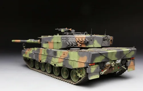 Miniatura 3 de Meng Kit de modelo de tanque de batalla principal alemán leopardo