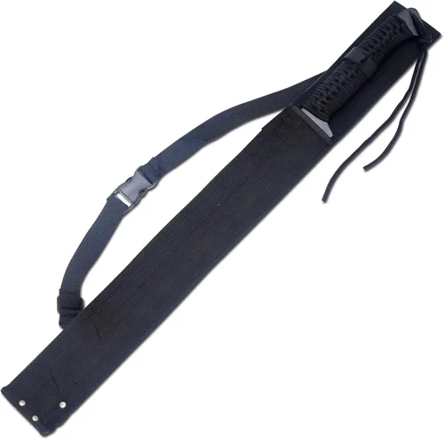 Miniatura 6 de Snake Eye Tactical - Espada de fantasía con funda de nailón, machete para exteriores y camping Plateado negro