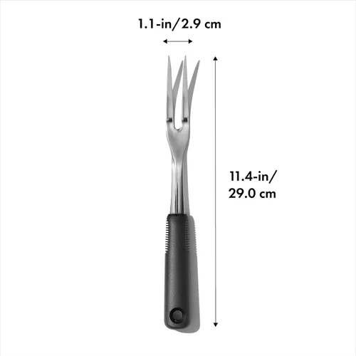 Miniatura 3 de OXO Good Grips Tenedor de Trinchar de Acero Inoxidable, Talla Única