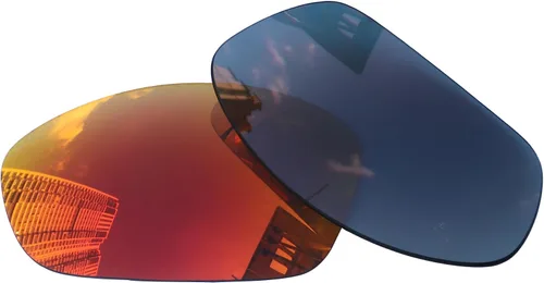 Miniatura 4 de Acefrog 4 pares de lentes polarizadas de repuesto para Oakley Straight Jacket 2007, ajuste perfecto, inastillable, antiarañazos, paquete económico