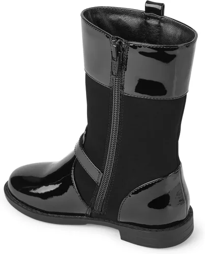 Miniatura 5 de Gymboree Botas altas de piel sintética para niñas y niños pequeños a media pantorrilla