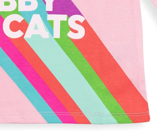 Miniatura 5 de Dreamworks Gabby's Dollhouse MerCat Cakey Cat Kitty Fairy Pandy Paws - Paquete de 2 camisetas para niñas de niños pequeños a niños pequeños