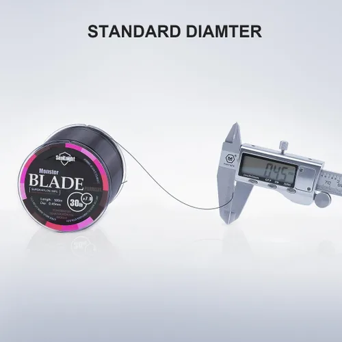 Miniatura 5 de Línea de pesca monofilamento SeaKnight Blade, 547 yardas/1094 yardas de material japonés, alta resistencia a la abrasión, baja ductilidad y memoria