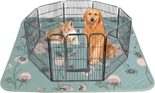 Miniatura 33 de IEUUMLER EU007 - Almohadillas lavables para perros, paquete de 2, antideslizantes e impermeables, reutilizables, para entrenamiento de cachorros