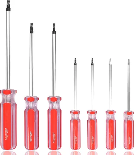 Juego de destornilladores triangulares SKZIRI 7 tamaños 1.4mm 1.4mm 1.8mm 2.0mm 2.3mm 2.7mm 3.0mm 4.2mm, kit de herramientas de destornillador