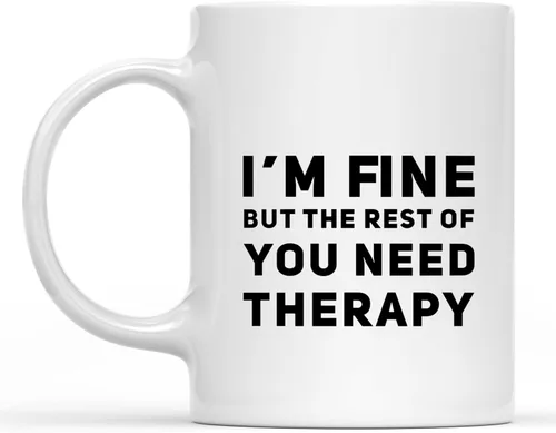 Miniatura 14 de Taza inspiradora y sarcasmo con texto en inglés "A Truly Great Doctor is Hard to Fond", regalos inspiradores y sarcasmo para hombres y mujeres