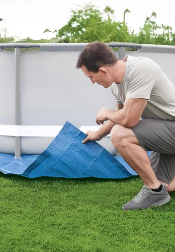 Miniatura 8 de Bestway Paño de tierra de 11' x 11', rectangular