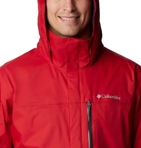 Miniatura 4 de Columbia Chaqueta para hombre, impermeable y transpirable