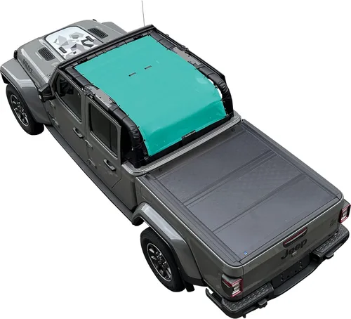 Miniatura 44 de Shadeidea - Parasol para capota de automóvil, parte delantera, funda de malla de color azul, bloqueador ultravioleta con bolsa de transporte
