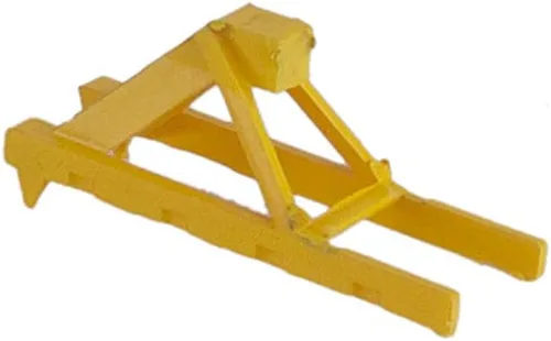 Miniatura 3 de Walthers, Inc. ups Track Parachoques, Amarillo