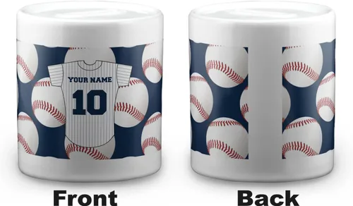 Miniatura 2 de Banco de monedas de jersey de béisbol personalizado
