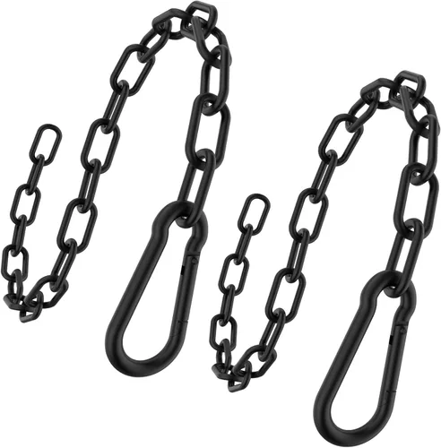 Miniatura 11 de Cadena de extensión de 23.6 pulgadas para equipo de ejercicio, extensión de cadena de fitness para máquina de entrenamiento, accesorio de cadena