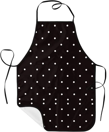 Miniatura 48 de Sigouyinei Delantales para mujeres con bolsillos, delantal para hombres, delantal adecuado para chefs camareros, técnicos de uñas para hornear