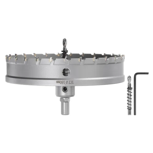 Miniatura 19 de HARFINGTON Cortador de carburo de sierra de agujero de metal de 0.472 in / 0.47 pulgadas de diámetro para acero inoxidable, metal, aleación