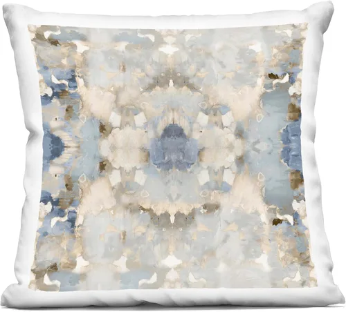 Miniatura 12 de Stupell Industries Natural Boho Abstraction - Almohada para interiores, 18 x 18 pulgadas, color beige